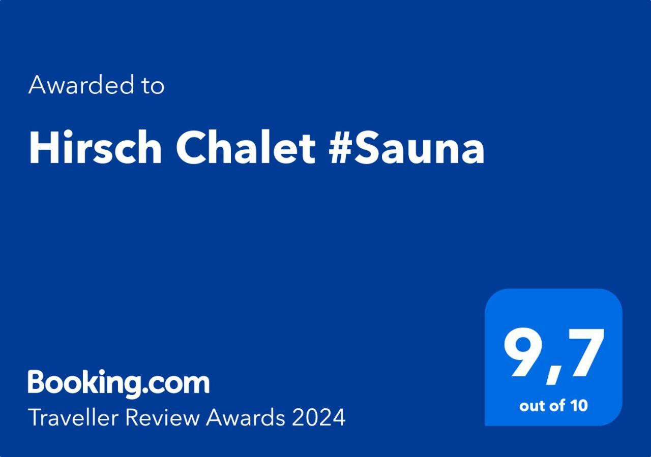 Hirsch Chalet #Sauna Lechbruck Exterior photo